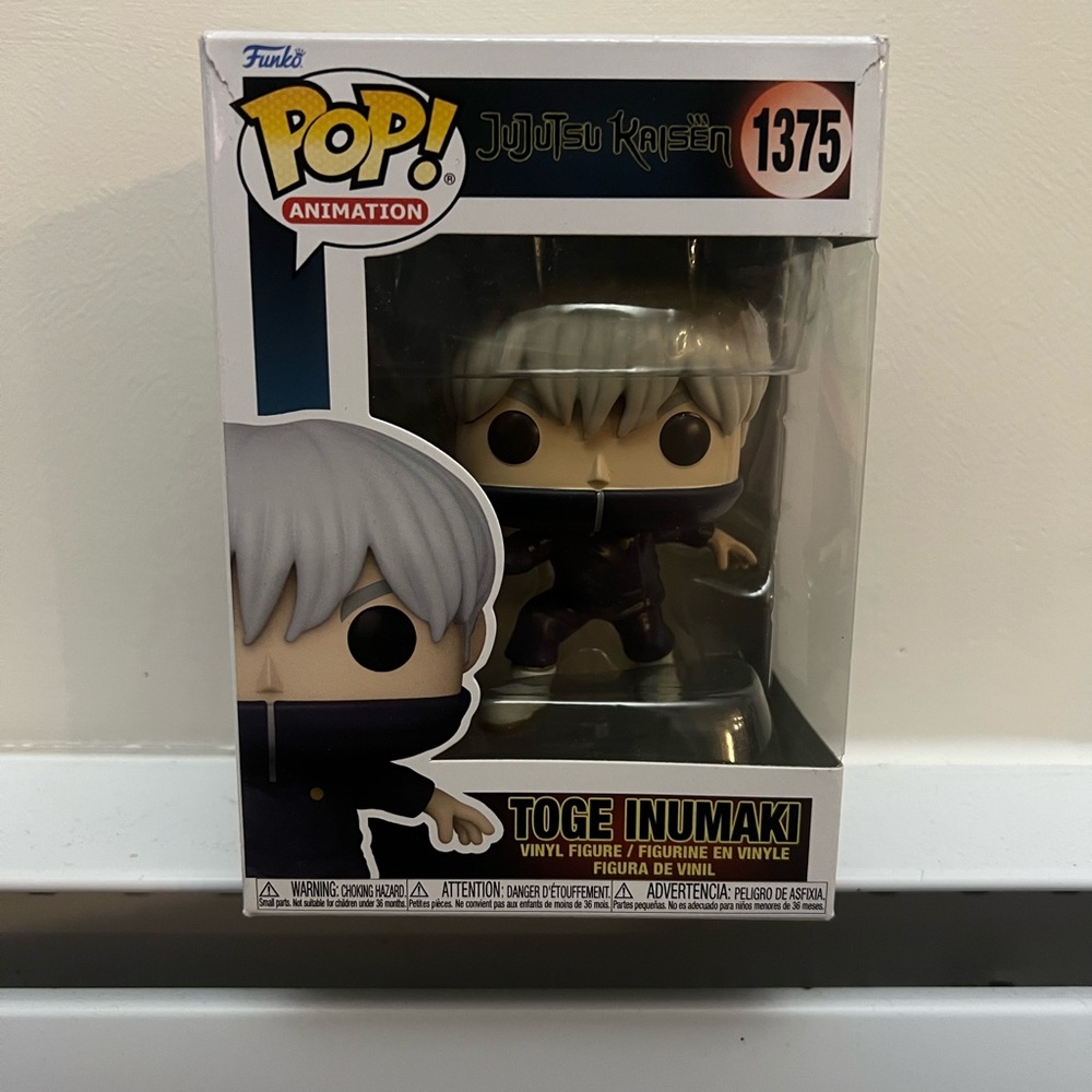 Funko Pop Animation Toge Inumaki with Gray and Black